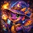 A colorful cartoon fox with big eyes and a friendly smile, perfect for a user profile picture.