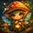 A vibrant cartoon fox avatar with orange fur and a playful expression, perfect for a profile picture.